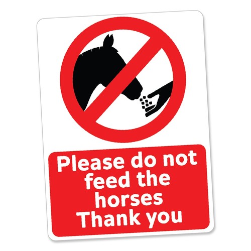 Please not feed the - not,