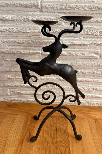 Vintage tall pier - tall, iron