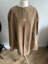 Stunning Vintage Calvin Klein Ladies Cape Coat Size L/XL