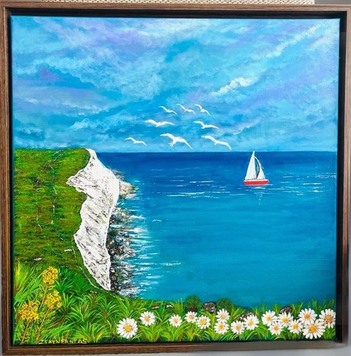 Artwork painting landscape - painting,