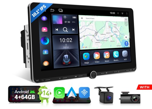 Double din car stereo - 10.1",