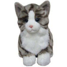 12" Tabby Cat teddy CATS plush