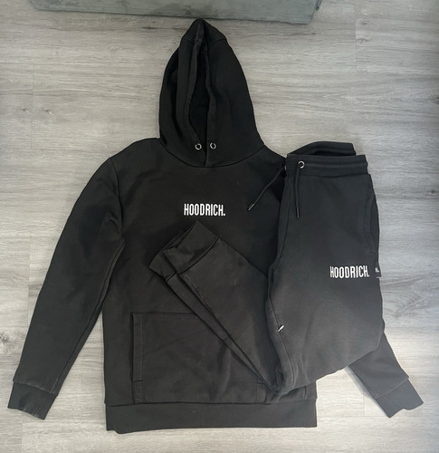 Hoodrich men black 2pc - hoodrich,