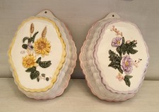 Vintage ceramic floral jelly - ceramic,