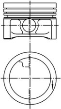 Engine piston 99455600 KOLBENSCHMIDT