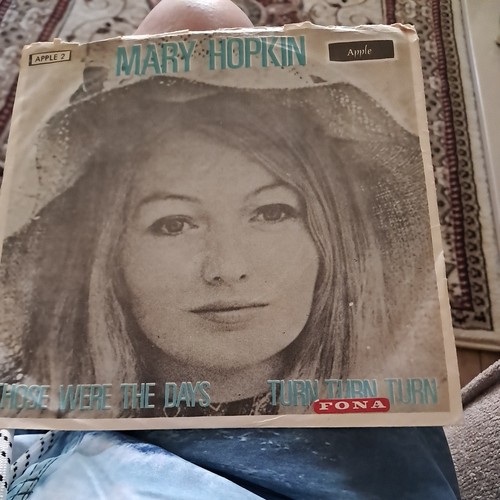 Rare apple single mary hopkin - rare,