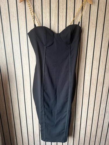 Lustre black dress