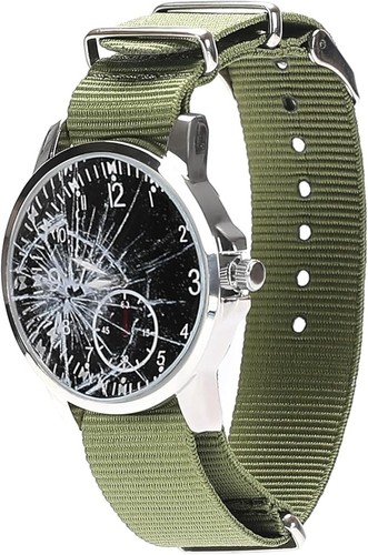 Joel broken watch green - joel,