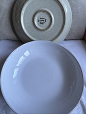 2 DENBY Linen Pasta Bowls.