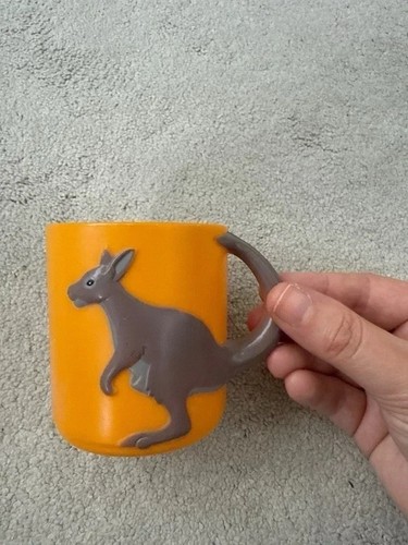 Orange grey plastic - &,