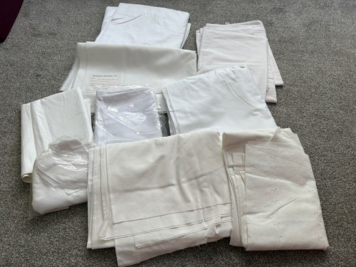 Large bundle job lot white - bundle, of