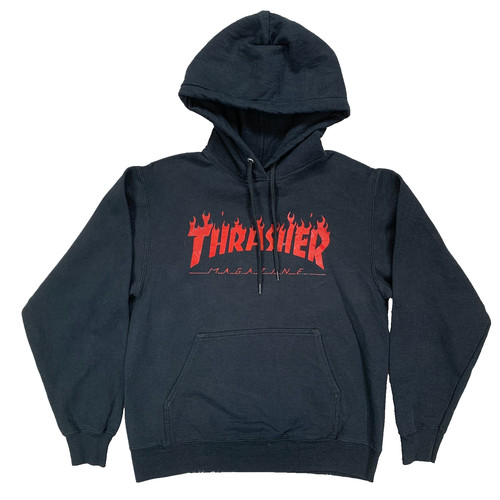 Thrasher black skateboard - black,