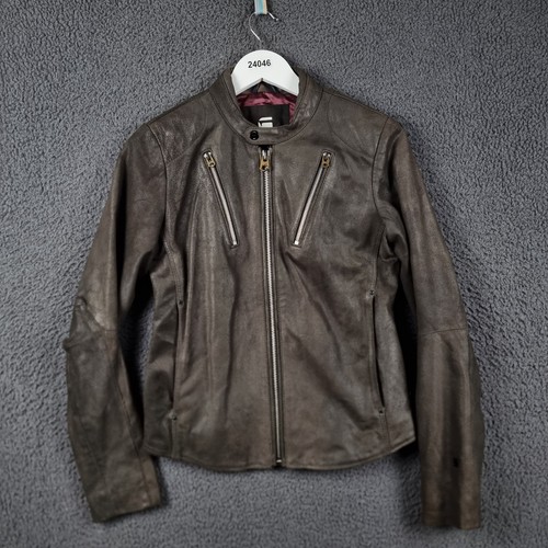 Star genuine leather jacket - genuine,