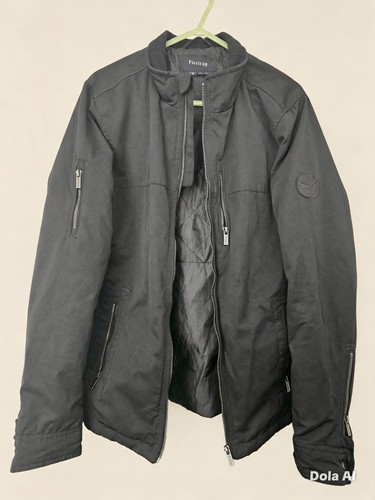 Firetrap black quilted jacket - firetrap,