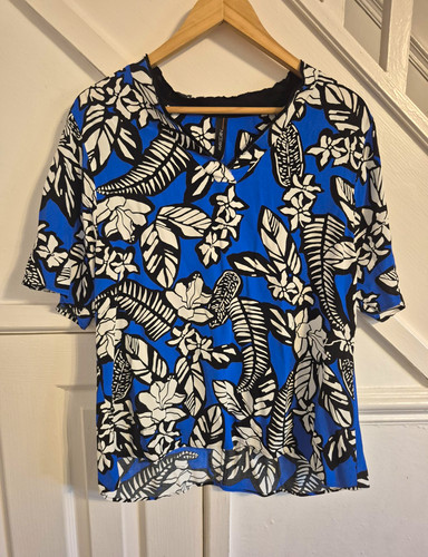 Marc cain blue - marc, blue/black/white