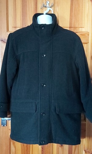 Men wool blend overcoat - men’s,