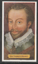 1937  Wix Kensitas  BUILDERS OF EMPIRE Sir Francis Drake #5