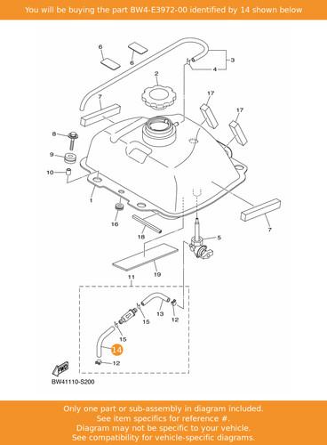Yamaha pipe fuel 2 - fuel,