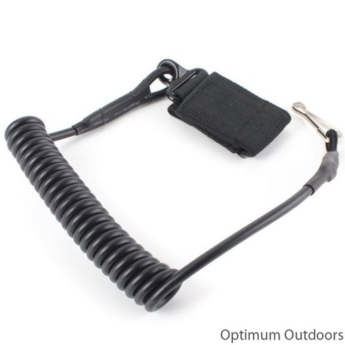 Pistol handgun coiled lanyard - handgun,