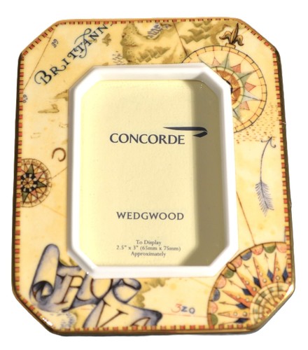 Wedgwood concorde photo frame - wedgwood,