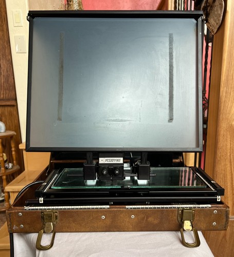 Microfiche reader visidyne - microfiche,