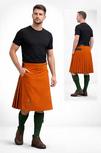 Handmade yard tartan kilt - handmade, 8