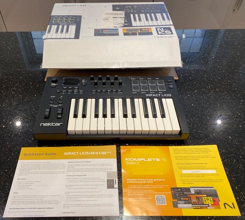 Nektar impact lx25 mk3 key - nektar,