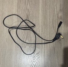 Sky TV Genuine Official Mains Power, Cable, Lead, Figure 8, 1.4m Black Connector