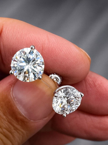 1ct round cut lab created - cut,