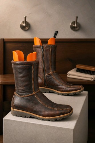 Moshulu brown vintage - vintage, leather