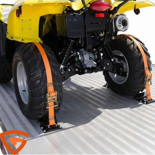 Wheel chock tie down kit - 2x,
