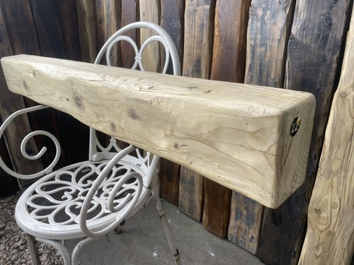 Reclaimed solid wood fireplace - reclaimed,