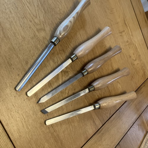 Woodturning set various - 5,