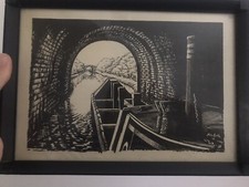 Alan Firth Lino Print