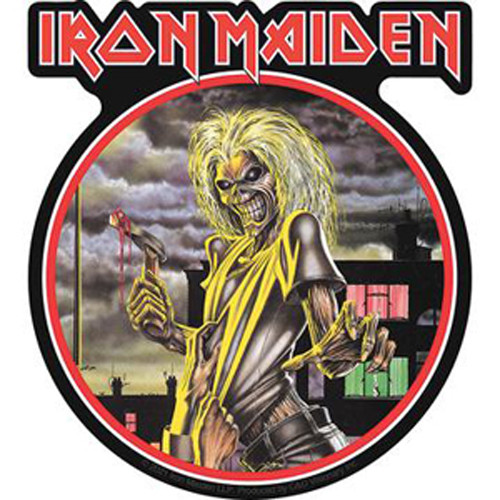 Iron maiden eddie sticker - iron,