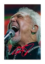 Tom Jones 6 A4 signed mounted