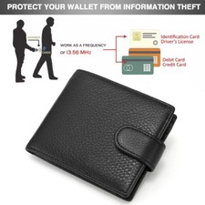 Gents Black RFID Wallet