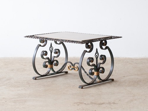 French marble iron coffee - french,