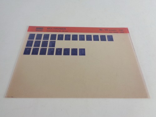 Microfiche parts catalog sabo - microfiche,