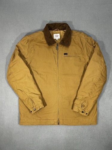 Wrangler canvas work jacket - work,