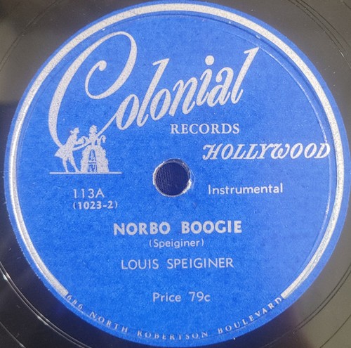 Louis speiginer norbo boogie - -,