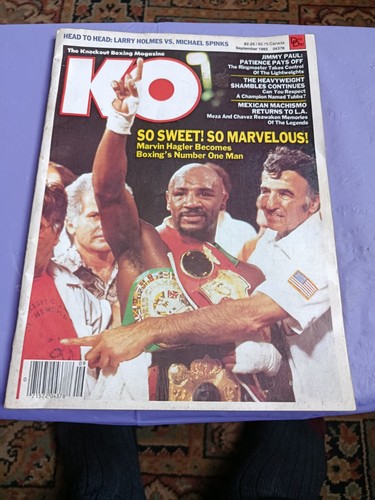 Boxing magazine - boxing, ko