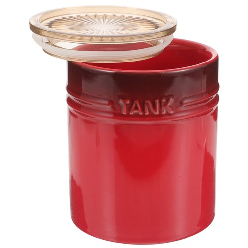 Ceramic container with lid - ceramic,