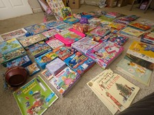 KIDS TOYS JOB LOT in  New / Unopened / Mint Childrens Jigsaw Books Games Dolls