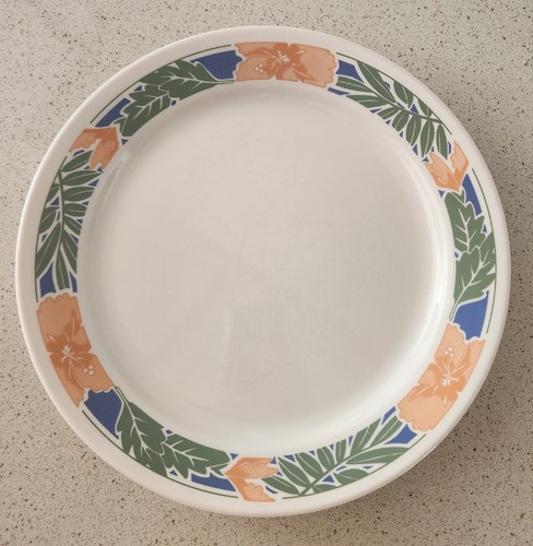 Corelle hibiscus dinner plates - corelle,