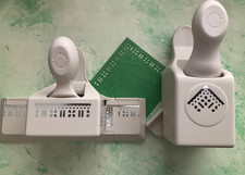 Rare Martha Stewart Border + Corner Card Craft Punches - Doily dot flower