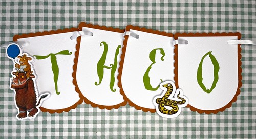 Gruffalo bunting banner kids - bunting,