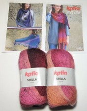 2 balls Katia STELLA Acrylic