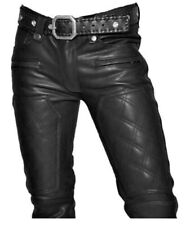 Mens Black Leather Pants Mens