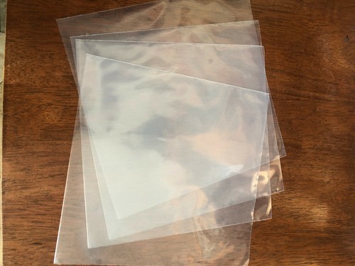Record supplies clear poly - , supplies,